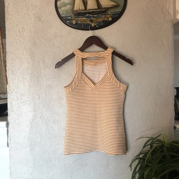 Anthropologie Deletta Isa Striped Tank Top - Picture 5 of 9